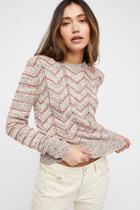 Zig Zag Pullover Sweater By Free People